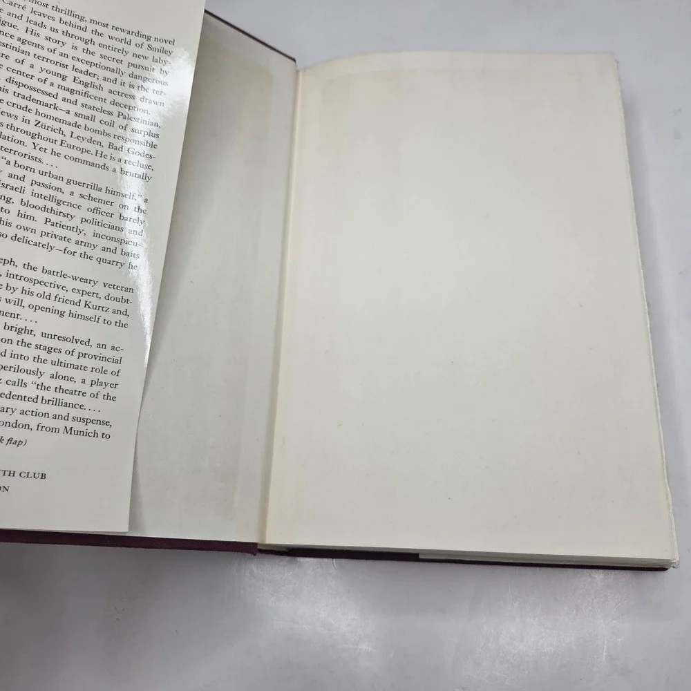 John le Carre The Little Drummer Girl Hardcover 1983 3rd Print Spy Thriller